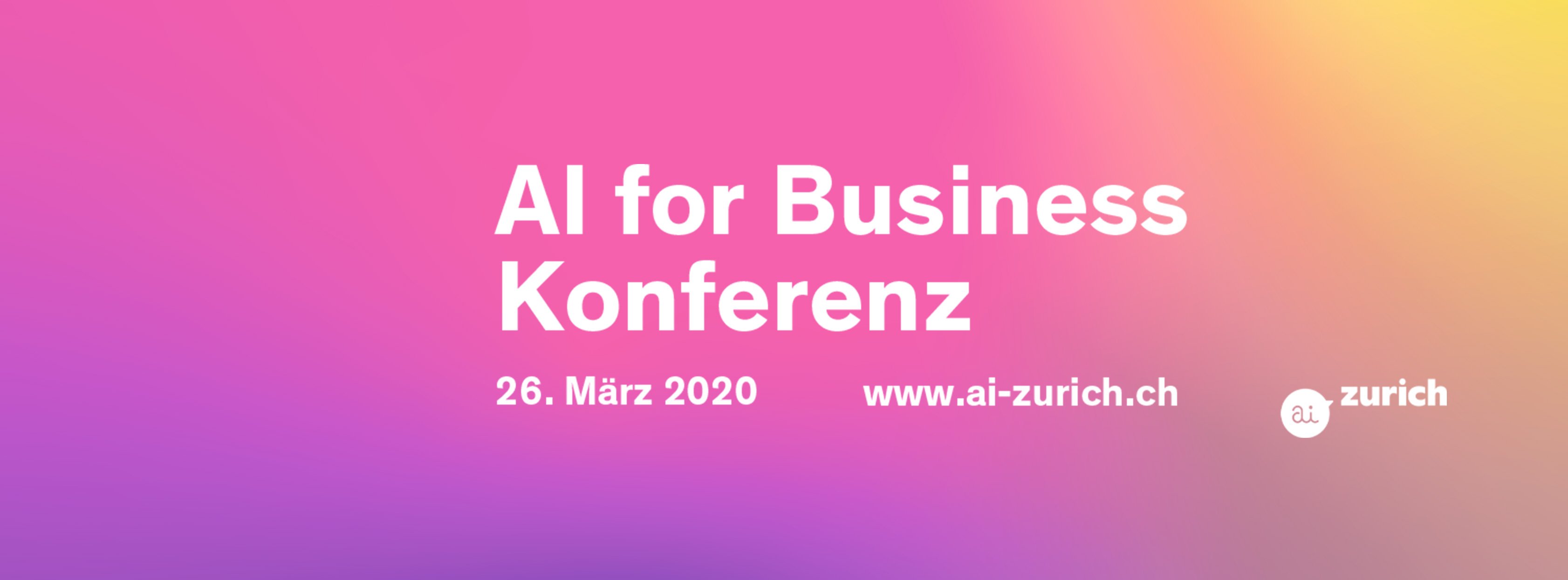 Zürich - AI for Business Konferenz 6