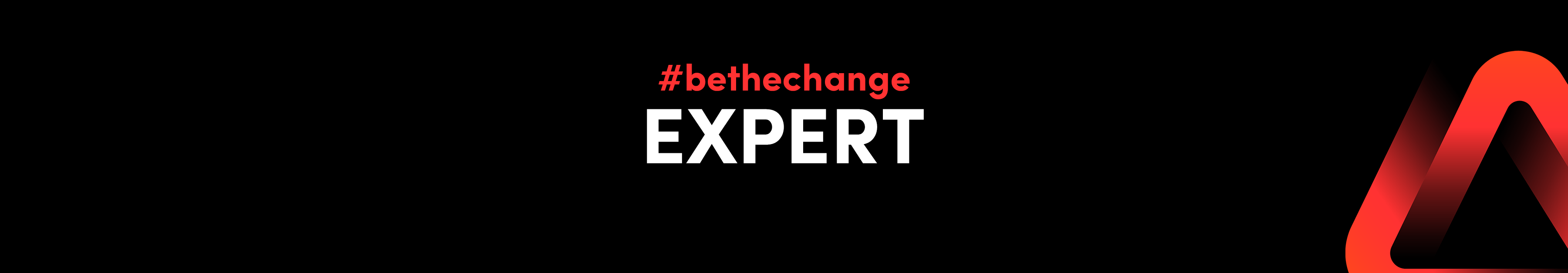 #bethechange Expert application 1