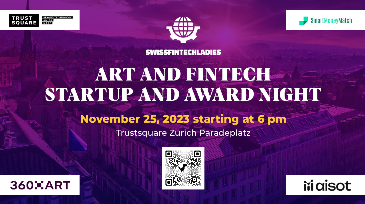 Art and Startup Night with Donors Gala and Diversity Award bei Trustsquare Paradeplatz, 25. NOVEMBER 2023 6